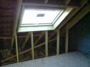 pose velux interieur